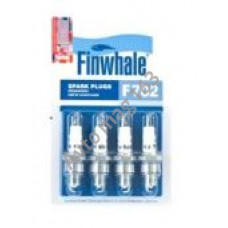 Комплект свечей зажигания FINWHALE F516 на ВАЗ 2110-12, Лада Калина, Приора, Гранта 