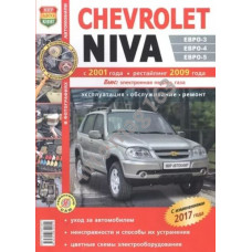 Chevrolet Niva с 2001 г., рестайлинг с 2009 г. Эксплуатация, обслуживание и ремонт