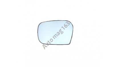 Зеркальный элемент (стекло) Люкс без обогрева с голубым антибликом для Лада Калина, Калина 2, Гранта седан