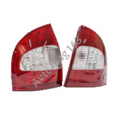 Задние фонари на ВАЗ 1118 Калина диодные (красно-белые)