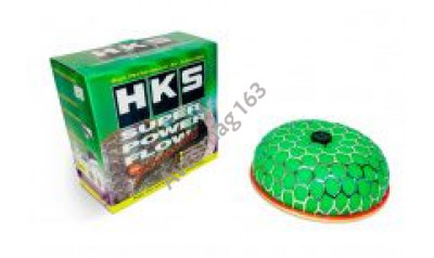 Фильтр воздушный поролон "HKS style" зеленый D=80 мм большой